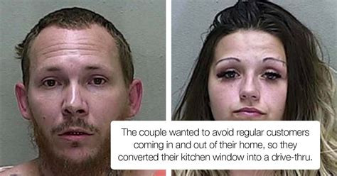 Florida Couple Arrested For Selling Drugs From A Drive Thru Window In