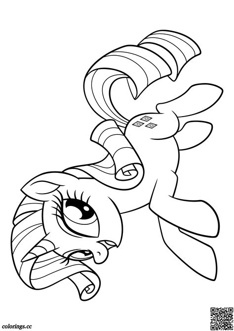 rarity coloring pages  coloring pages  kids unicorn coloring images