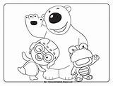 Pororo Coloring Pages Disney Penguin Little Printable Friends Sheets Crong Kids Poby sketch template