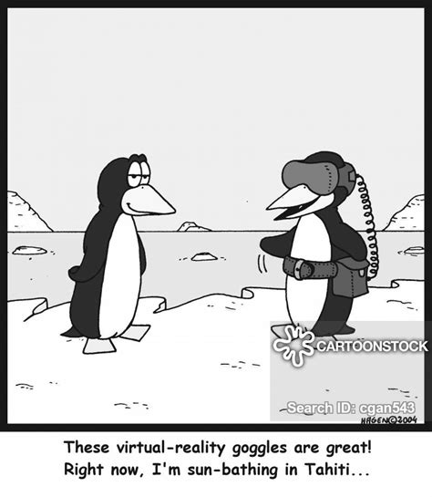virtual reality cartoons and comics funny pictures from cartoonstock