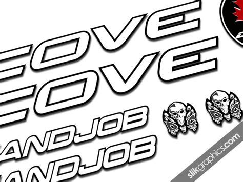 Cove Handjob Decal Kit Slik Graphics