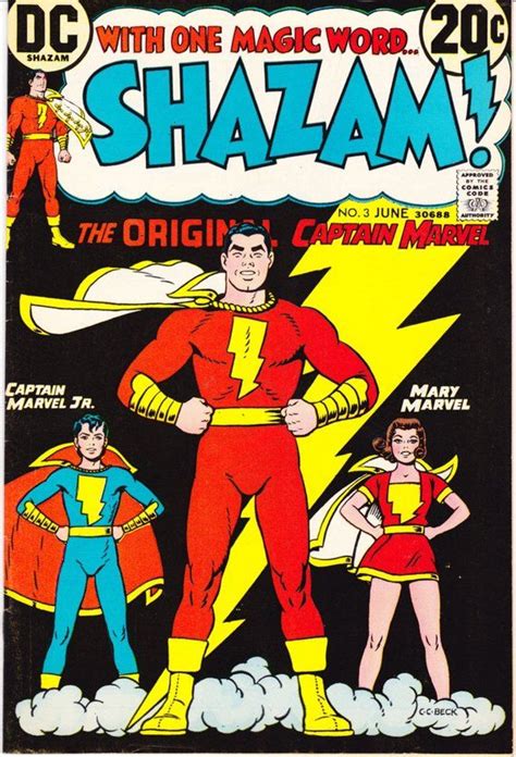 Shazam 3 Comic Captain Marvel Book Billy Batson And