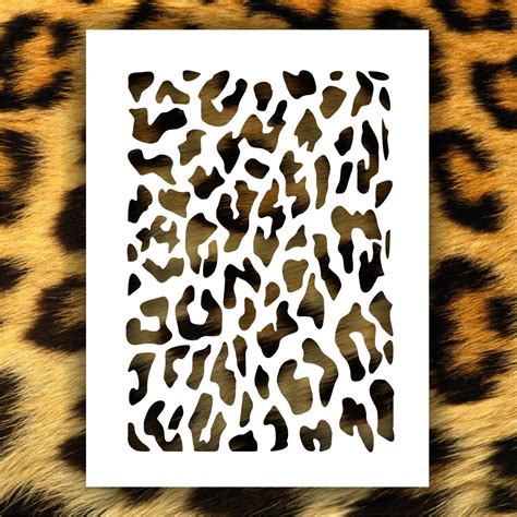 images  cheetah print stencil printable leopard print