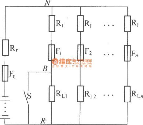 high resistance power distribution circuit basiccircuit circuit diagram seekiccom