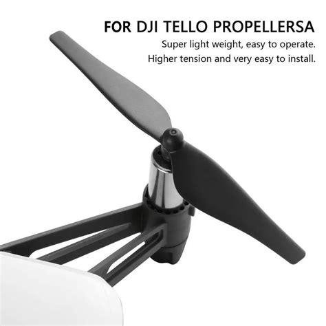 pcs quick release drone propellers  dji tello mini drone propeller ccwcw props spare parts