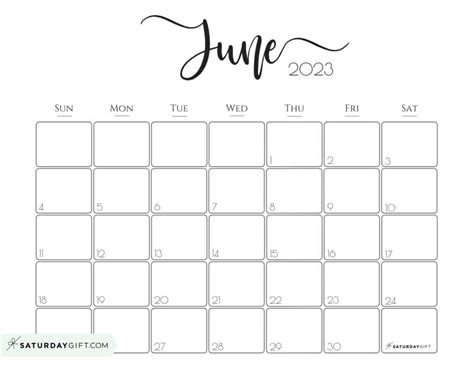june calendar  printable printable templates