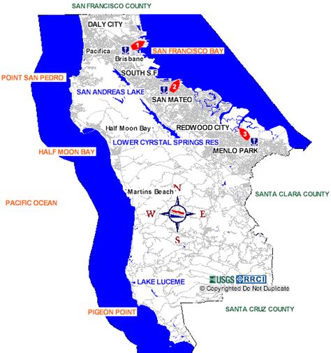 california san mateo county boat ramps map