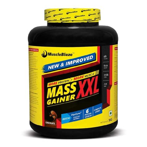 choose   mass gainer muscleblaze