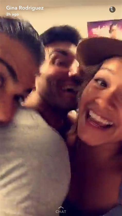 jane the virgin season 3 cast snapchat pictures august