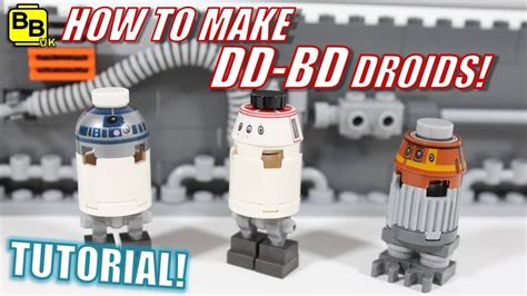 How To Make A Lego Star Wars Dd Bd Droid Minifigure Vtomb