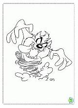 Taz Coloring Devil Tasmanian Drawing Pages Collection Dinokids Clipart Tunes Looney Paintingvalley Library Popular sketch template
