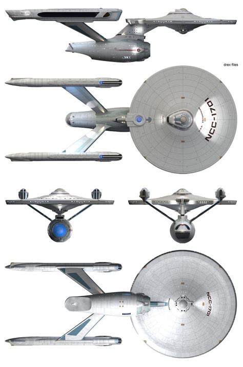 enterprise  schematics starship schematic  ufp  starfleet official designs