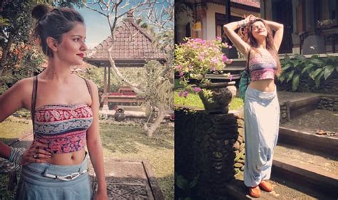 Rubina Dilaik Shows Off Her Hot Bod As She Gets Clicked By Her