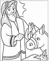 Balaam Donkey Bible Talking Coloring Pages School Sunday Kids Crafts Story Activities Numbers Para Craft Colorear Asna La Lessons Habla sketch template