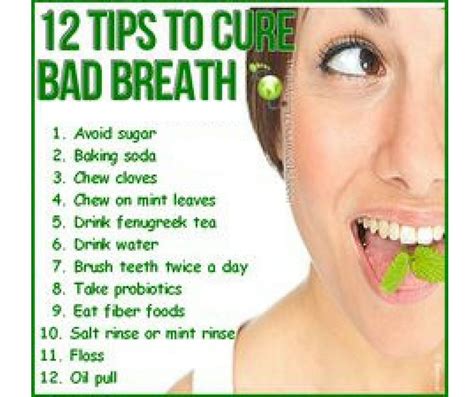 12 things that will help prevent bad breath bad breath cure bad