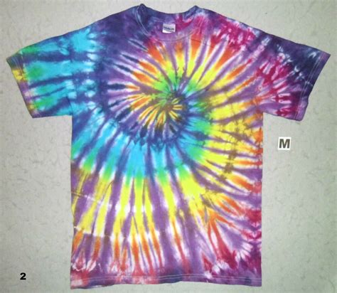 purple rainbow spiral tie dye  shirt ebay