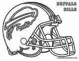 Nfl Coloring Pages Football Helmet Logo Teams Buffalo Printable Logos Sports Drawing College Outline Helmets Cowboys Print Colts Team Dallas sketch template