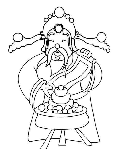 chinese  year coloring page coloring home  year coloring
