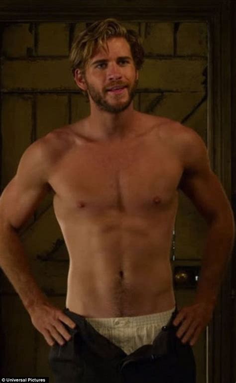 Liam Hemsworth Admits He Starved Himself For Shirtless