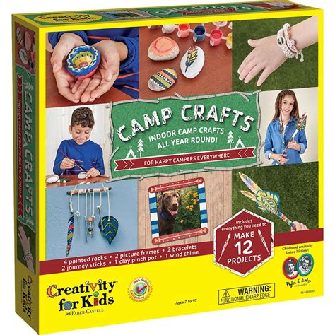 camp crafts craft kit  creativity  kids  walmartcom