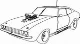 Coloring Pages Nova Chevy Classic Car Cars Getcolorings Muscle Printable Color sketch template