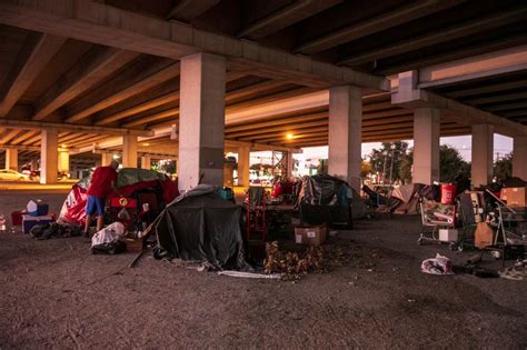 homeless become more visible in austin sparking political clash wsj