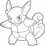 Pokemon Wartortle Coloring Pages Drawing Print Sheets Coloriage Imprimer Color Printable Squirtle Template sketch template