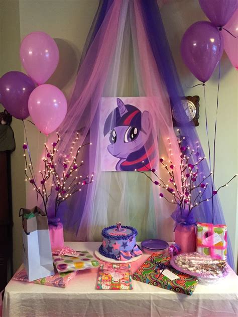 c wanted a twilight sparkle 5th birthday party she s hard
