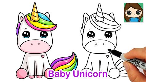 draw  cute coloring pages unicorn pic connect