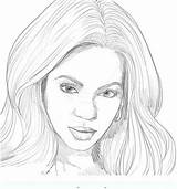 Beyonce Coloring Pages People Ausmalbilder Face Ausmalen Zum Ausdrucken Famous Und Auswählen Pinnwand Adults Für Kinder sketch template