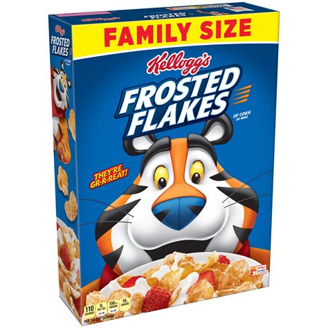 kelloggs breakfast cereal frosted flakes original  oz walmartcom