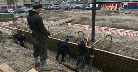 beton gestort voor aldi bij neptunusplein amersfoort adnl