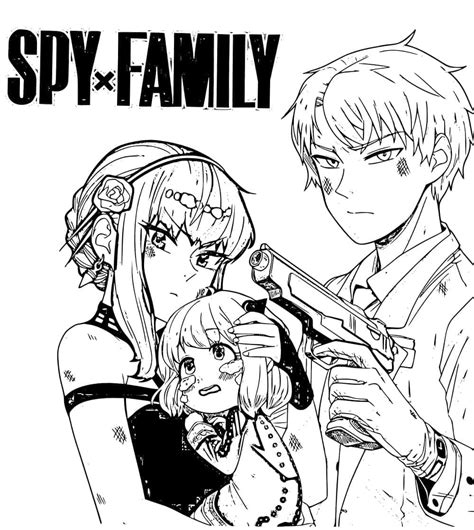 desenhos de spy  family  colorir pintar  imprim vrogueco