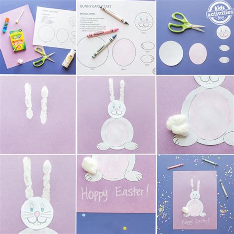 easter bunny ears craft  kids super cute kids activities blog