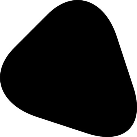 guitar pick silhouette icons
