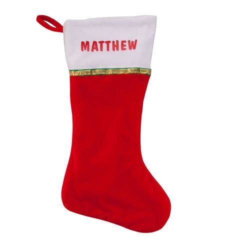 personalized christmas stocking Ð miles kimball