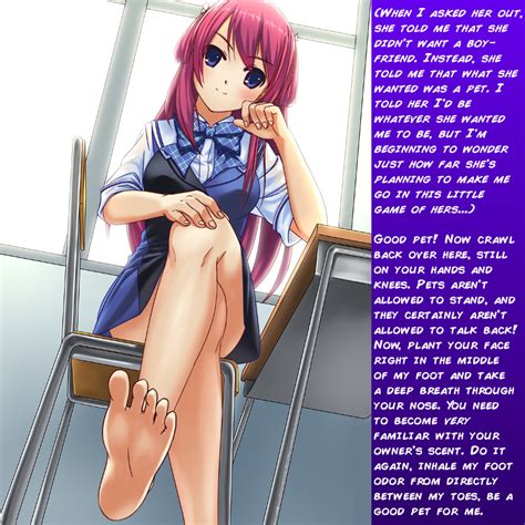 feet95 porn pic from smell 6 femdom footworship feet chastity anime hentai captions sex