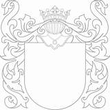 Coat Arms Template Crest Family Google Blank Shield Drawing Coloring Banner Search Draw Transparent Medieval Stencil Decorations Pages Seekpng sketch template