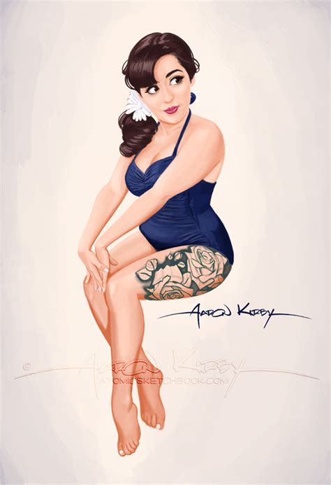 Rose Pin Up By Atomickirby On Deviantart