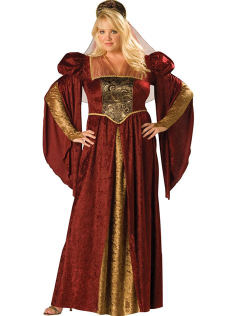 Adult Renaissance Maiden Womens Plus Costume 56 99