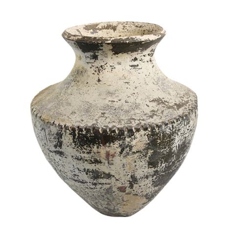 Hourglass Earth Ware Pot Chairish
