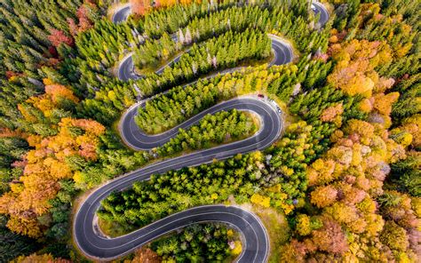winding road aerial view  wallpapers wallpapers hd