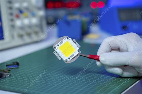 led chip stock image  science photo library
