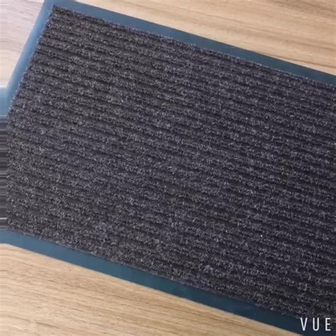 wholesale industrial custom printed natural rubber floor mats door mat