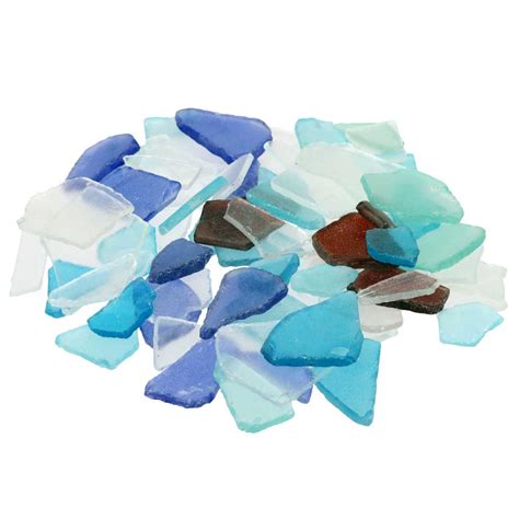 Faux Frosted Beach Sea Glass Pieces Ocean And Seaside