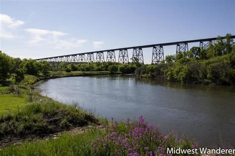 valley city historic bridges  exploring bridges   sheyenne