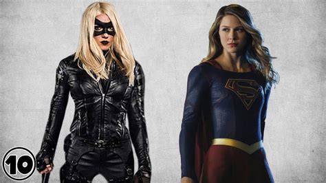 top 10 hottest female superheroes in the arrowverse youtube