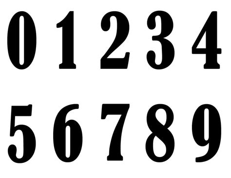 shapes   digits numbers font  number fonts number fonts
