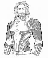 Aquaman Coloring Pages Momoa Jason Drawing Tattoo Tribals Inkstinct Castillo Character Person sketch template