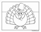 Coloring Pages Thanksgiving Turkey Printable Book sketch template